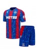 Crystal Palace Adam Wharton #20 Babytruitje Thuis tenue Kind 2024-25 Korte Mouw (+ Korte broeken)